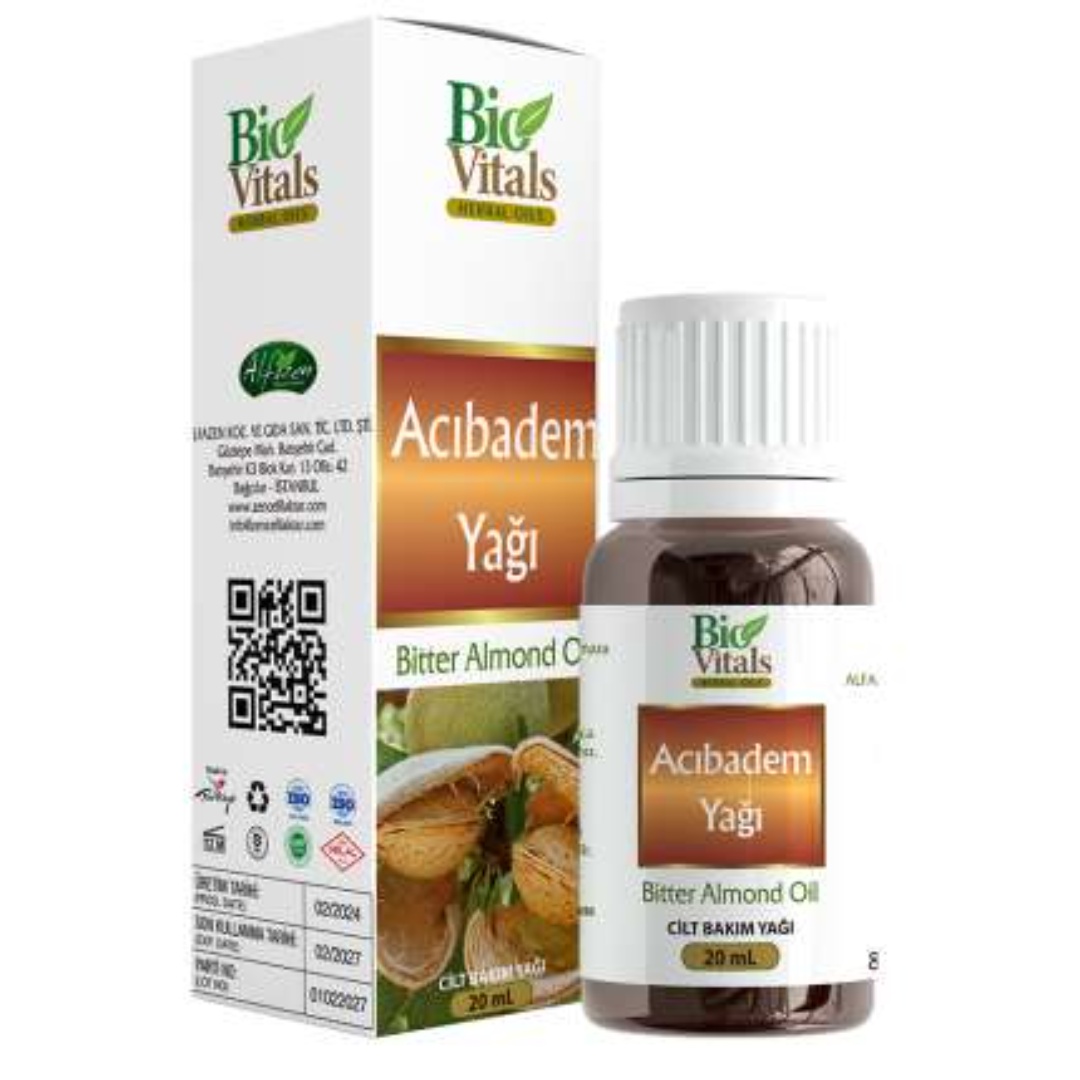 BİO VİTALS ACI BADEM YAĞI-20ML