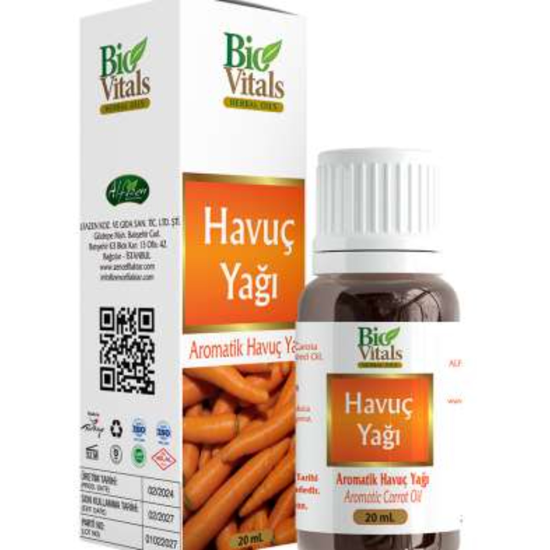 BİO VİTALS HAVUÇ YAĞI 20ML