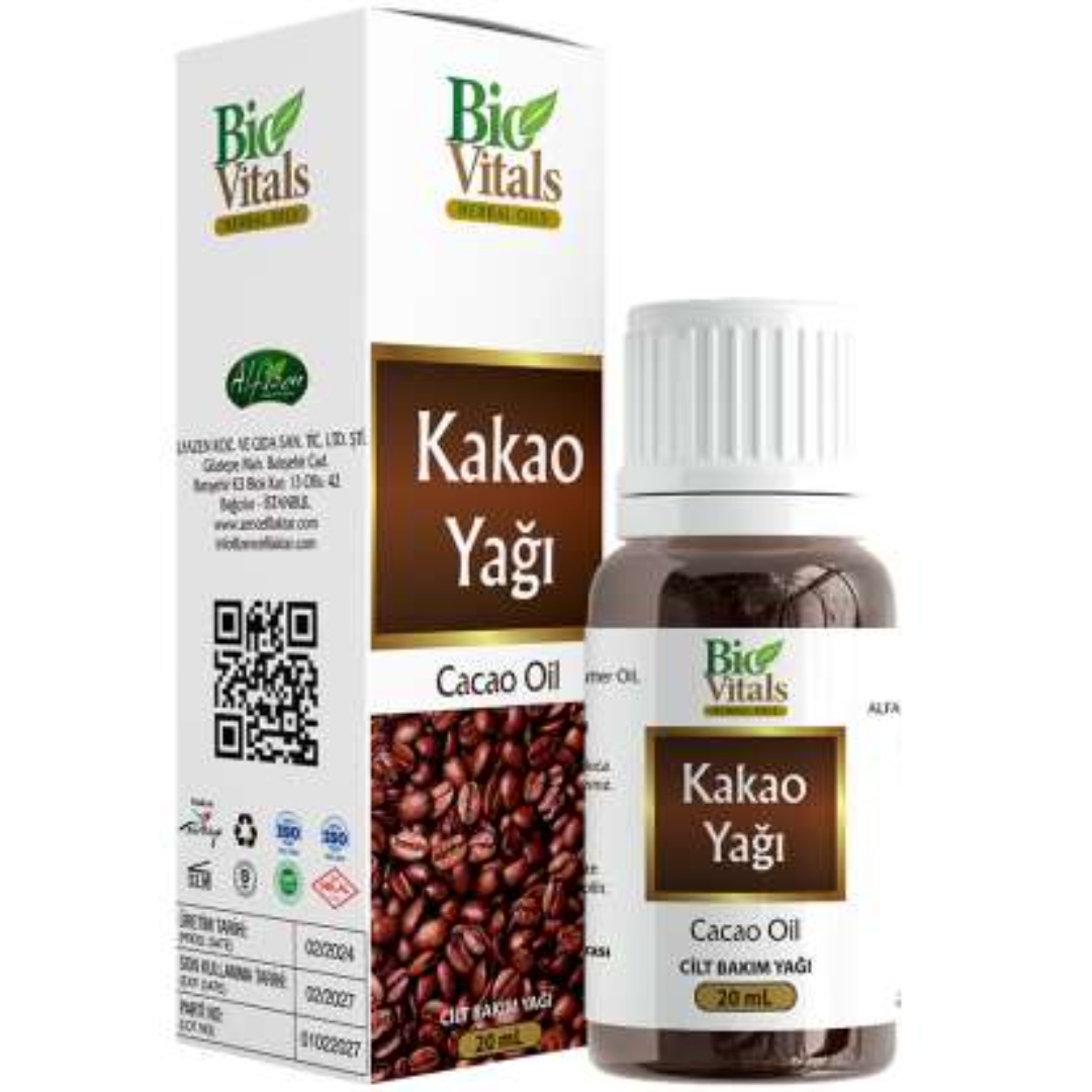 BİO VİTALS KAKAO YAĞI 20 ML