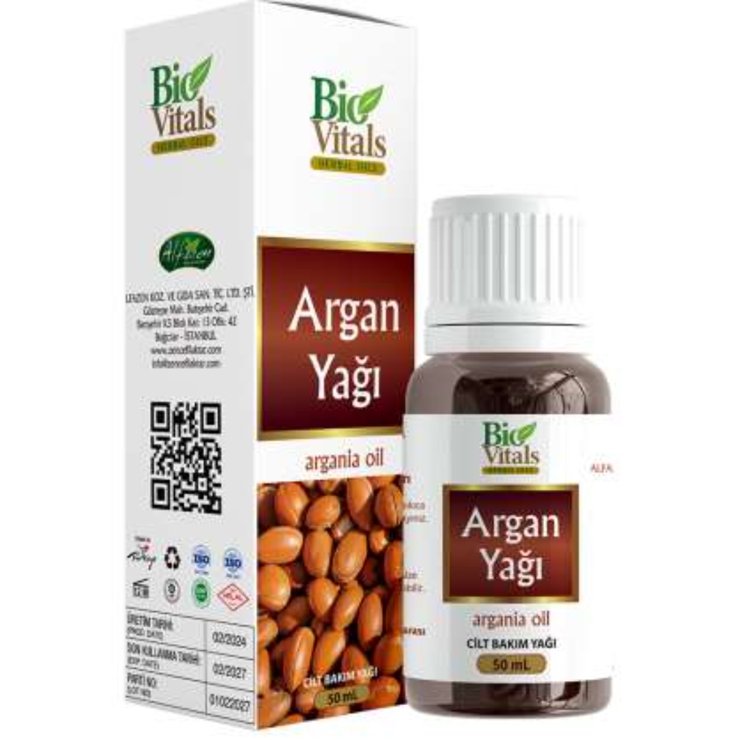 BİO VİTALS ARGAN YAĞI 50ML