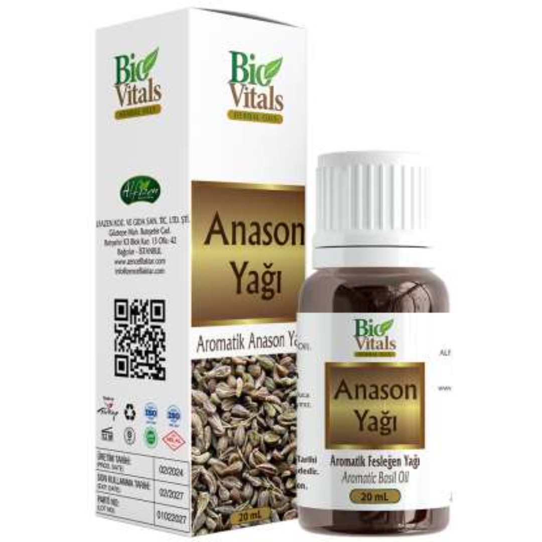 BİO VİTALS ANASON YAĞI 20ML
