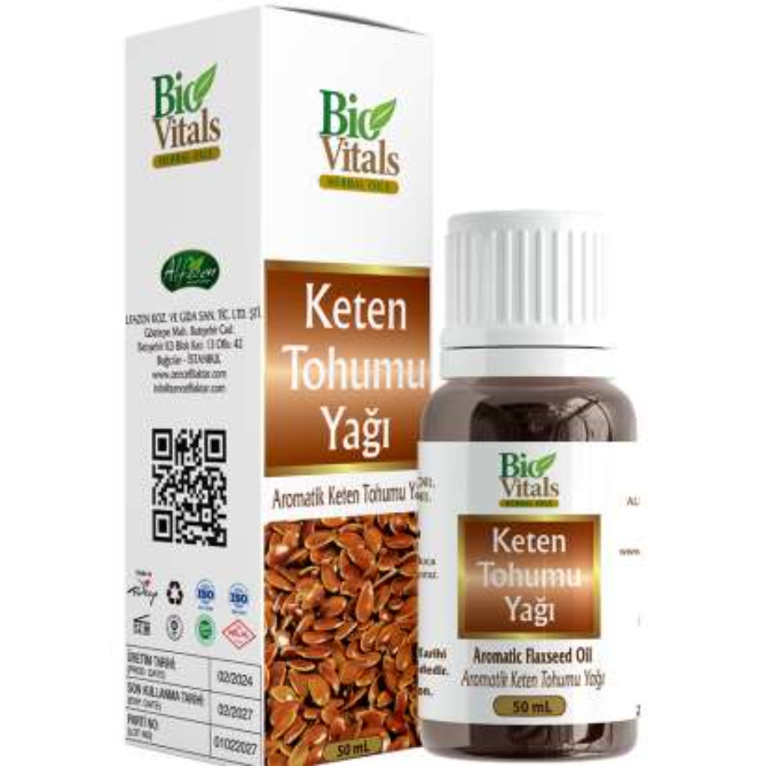 BİO VİTALS KETEN TOH.YAĞI 50ML