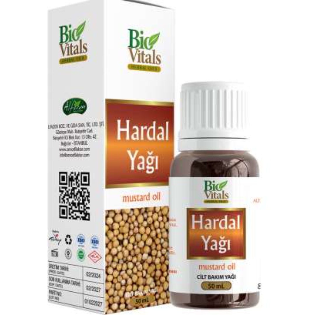 BİO VİTALS HARDAL YAĞI 50ML
