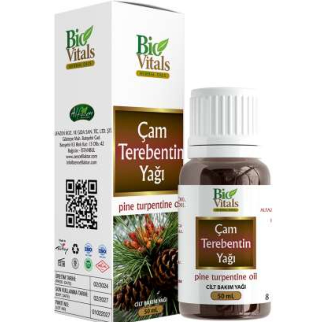 BİO VİTALS ÇAM TEREBENTİN YAĞI 50ML