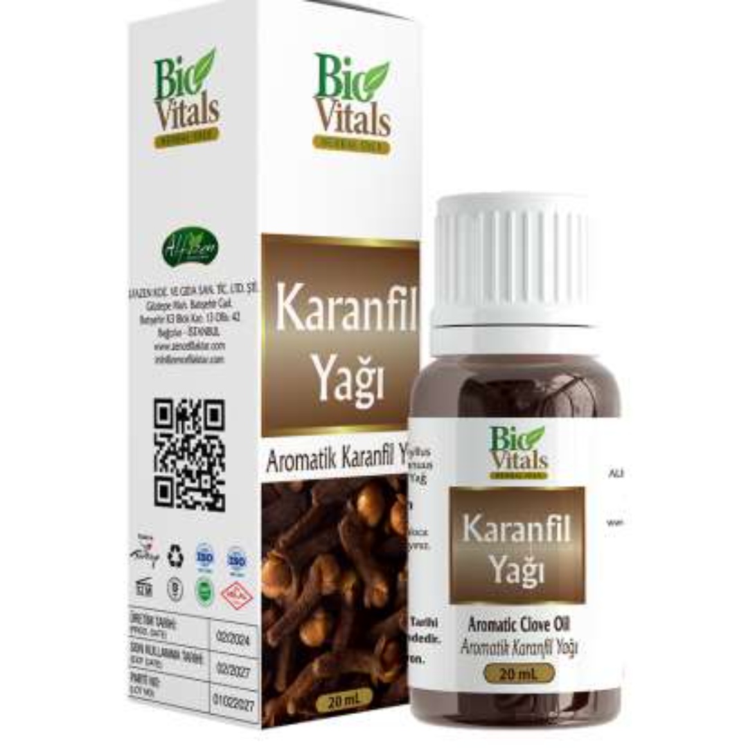 BİO VİTALS KARANFİL YAĞI 20ML