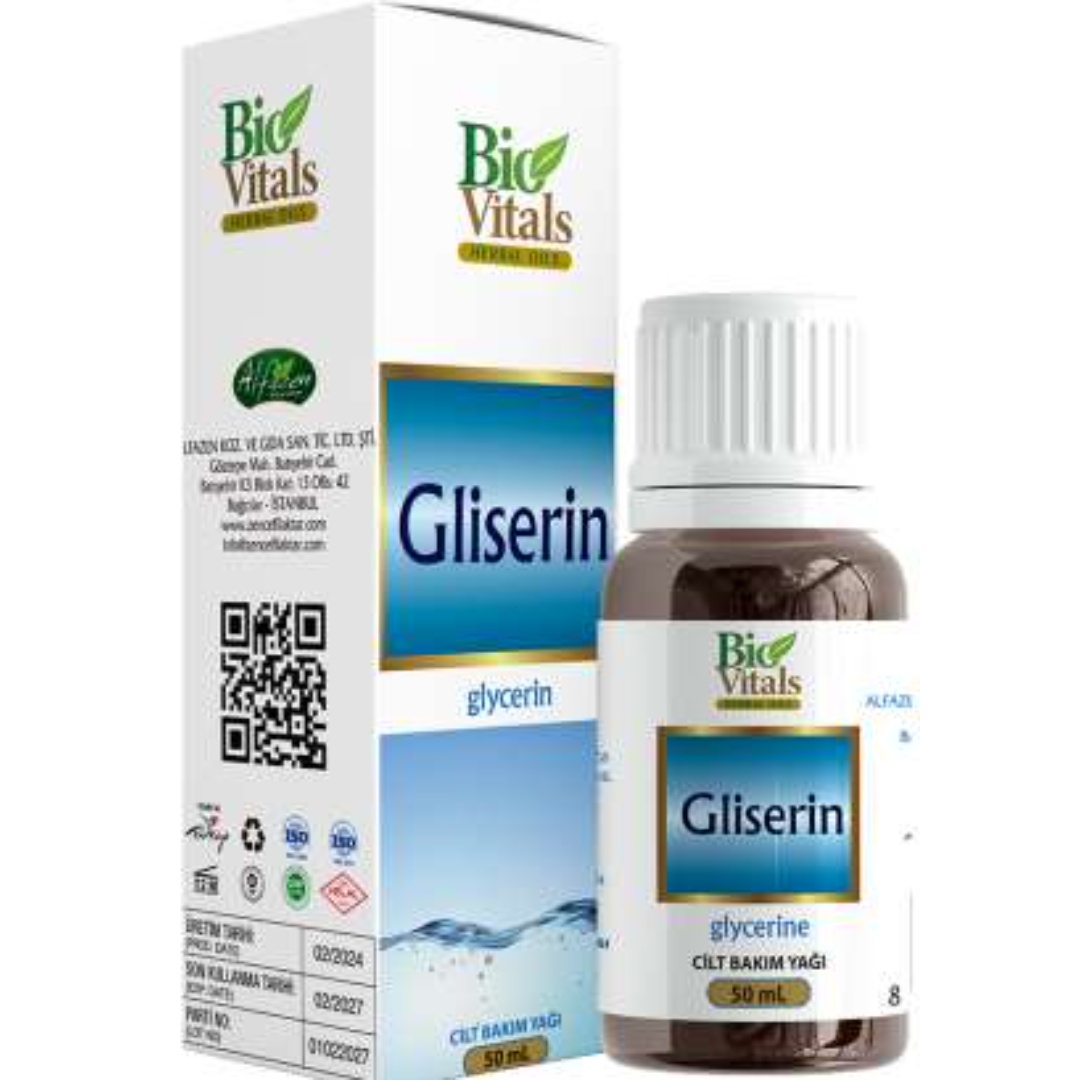 BİO VİTALS GLİSERİN YAĞI 50ML
