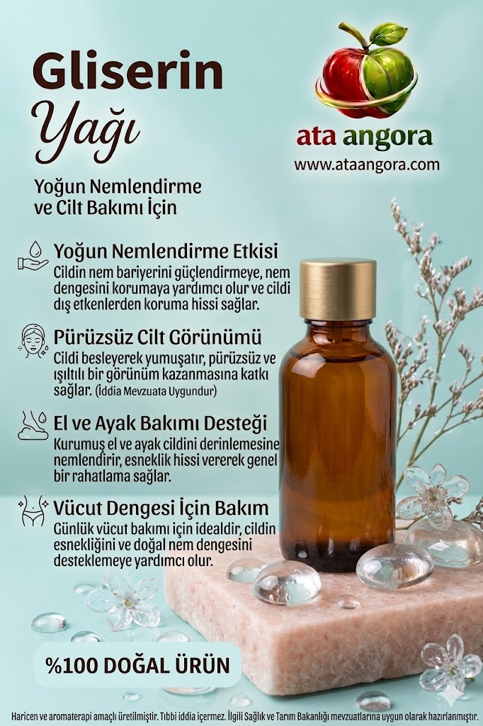 Premium Bitkisel Gliserin (Vegetable Glycerin)