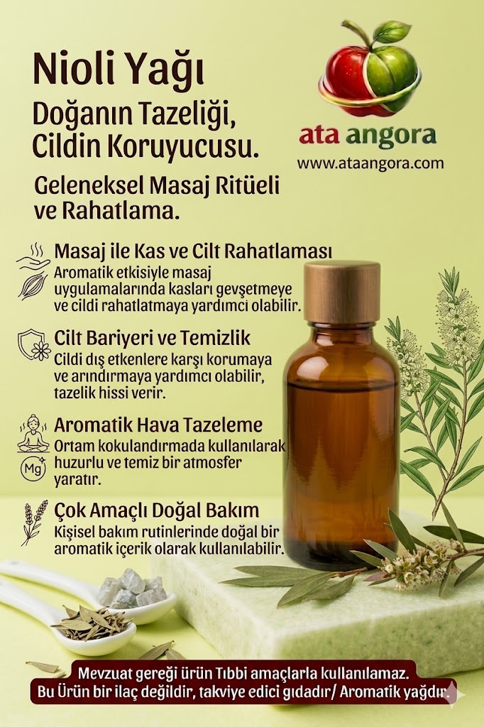 Premium Saf Nioli Yağı (Melaleuca Viridiflora)
