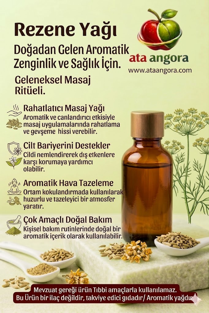 Premium Saf Rezne Yağı Foeniculum Vulgare)