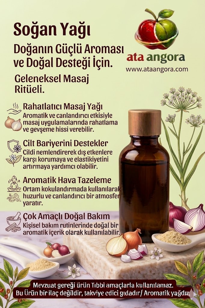 Premium Saf Soğan Yağı (Allium Cepa)
